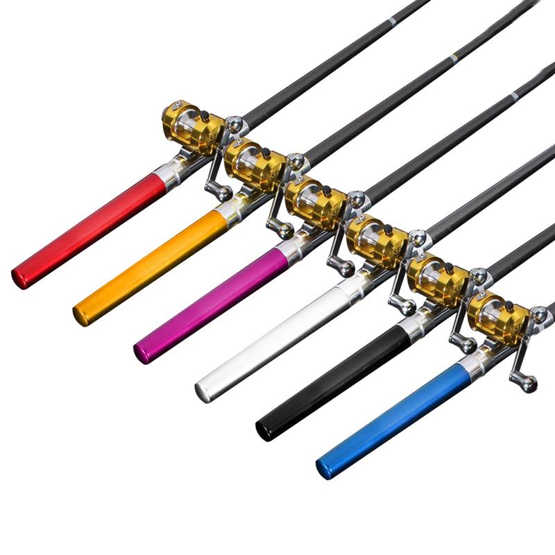 Pen Fishing Rod Telescopic Fishing Rod and Spinning Reel Kit, Premium Pocket Collapsible Fishing Pole, and Pen Fishing Rod Set Au+hentic Sport Spot