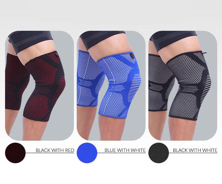 Knee Compression Sleeve Knee Support for Running Knee Pads for Meniscus Tear, ACL, Arthritis, Joint Pain Relief. Elastic Knee Pain Knee Protection for Running, Basketball, Weight Training, Fitness, Training, Athletes Au+hentic Sport Spot