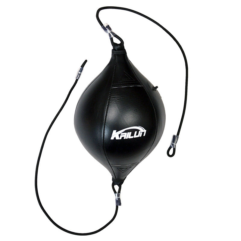 Boxing Speed Ball and Speed Bag PU Leather Muay Thai Punching Bag, Hanging Boxing Ball, Adult and Child's Gym MMA Sports Punch Bag Boxing Double-End Punching Bag Speed Bag Boxing Bag for Boxing MMA Speed Training Suit for Men & Women Training ball bag Au+hentic Sport Spot
