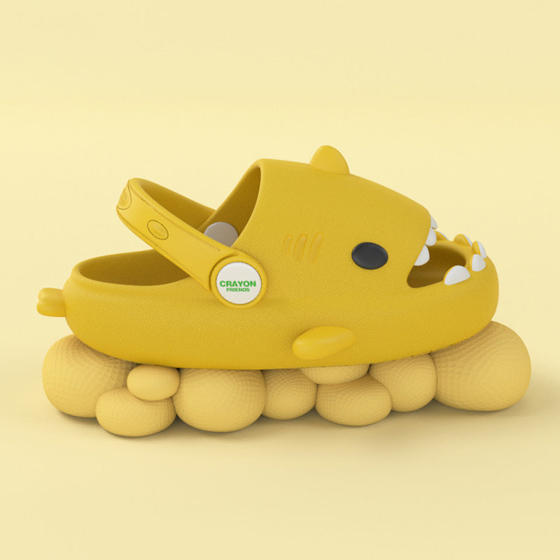 Shark Children's Slippers Rainbow Shoes Kids Toddler Baby Outdoor Cute Flat Heel Children Beach Sandals Au+hentic Sport Spot
