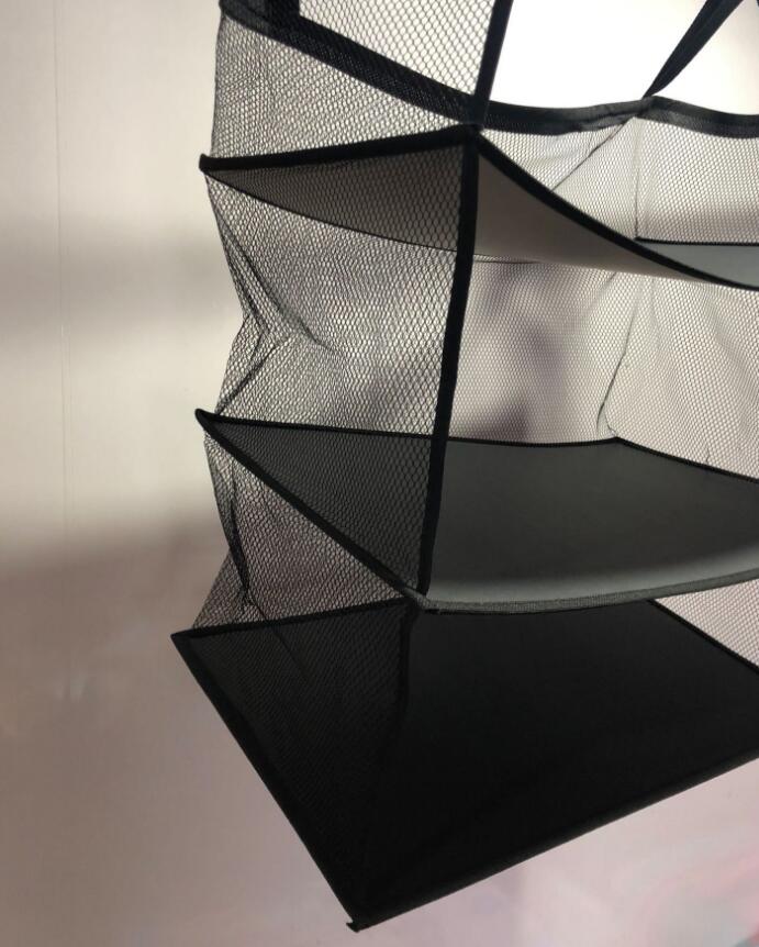 3 Layers Portable Travel Storage Bag Ideal for Travel, Packing, Collapsible Portable Hanging Organizer Contains Zippered Compartments. 3 Layers Portable Storage Bag for Travel Au+hentic Sport Spot