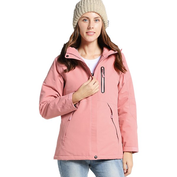 Men's and women's thick USB-heated cotton jackets for the winter that are waterproof outside and suitable for hiking, camping, and climbing. Au+hentic Sport Spot