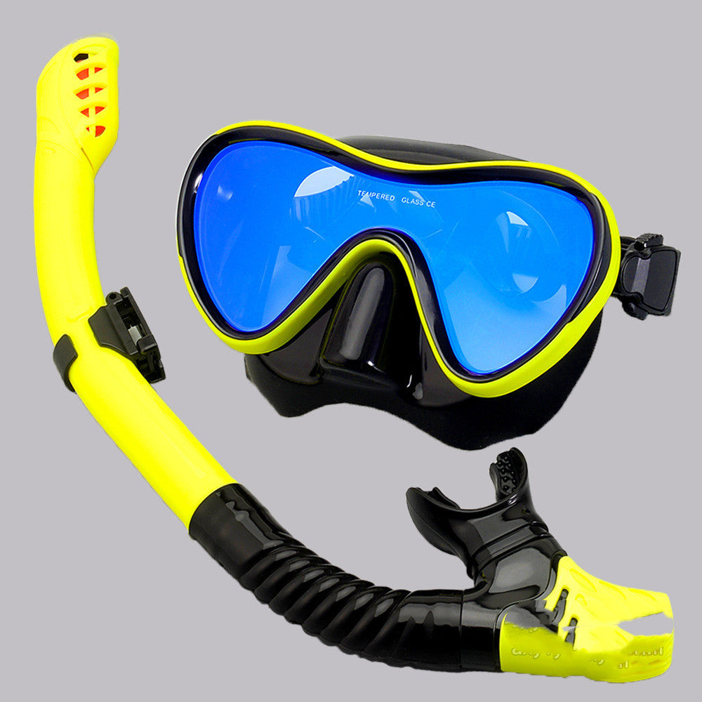 Scuba Diving Goggles Anti Fog Snorkel Set Au+hentic Sport Spot