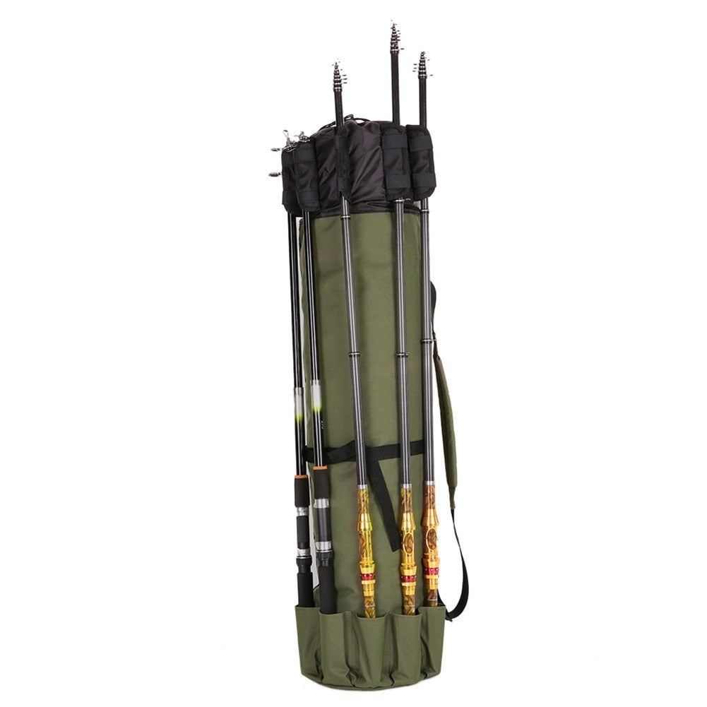 Fishing Rod Storage Bag Portable Reel Bag Fisherman's bag Portable fishing rod Travel Carry Cases Pole Storage Bag Gear for Waterproof Fishing Au+hentic Sport Spot