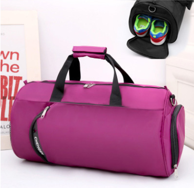 Sports Travel Gym Bag Yoga Gym Bag Fitness Duffle Bag with Wet Pocket and Shoes Compartment Portable Travel Bag Waterproof Duffle Bag Au+hentic Sport Spot