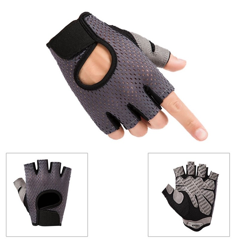 FlexGrip Pro: Fingerless Gloves for Powerlifting and Gym Workouts, Ideal for Both Men and Women Workout Gloves, Curved Open Back, for Powerlifting, Gym, Half finger gloves sports fitness gloves outdoor riding non-slip wear gloves Au+hentic Sport Spot