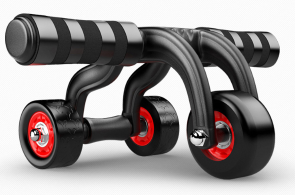 3 Wheel Ab roller exercises for the home gym Abdomen Wheel Roller for Home Gym with Three Wheels Abs exercises that build and develop the abdominal muscles. Au+hentic Sport Spot