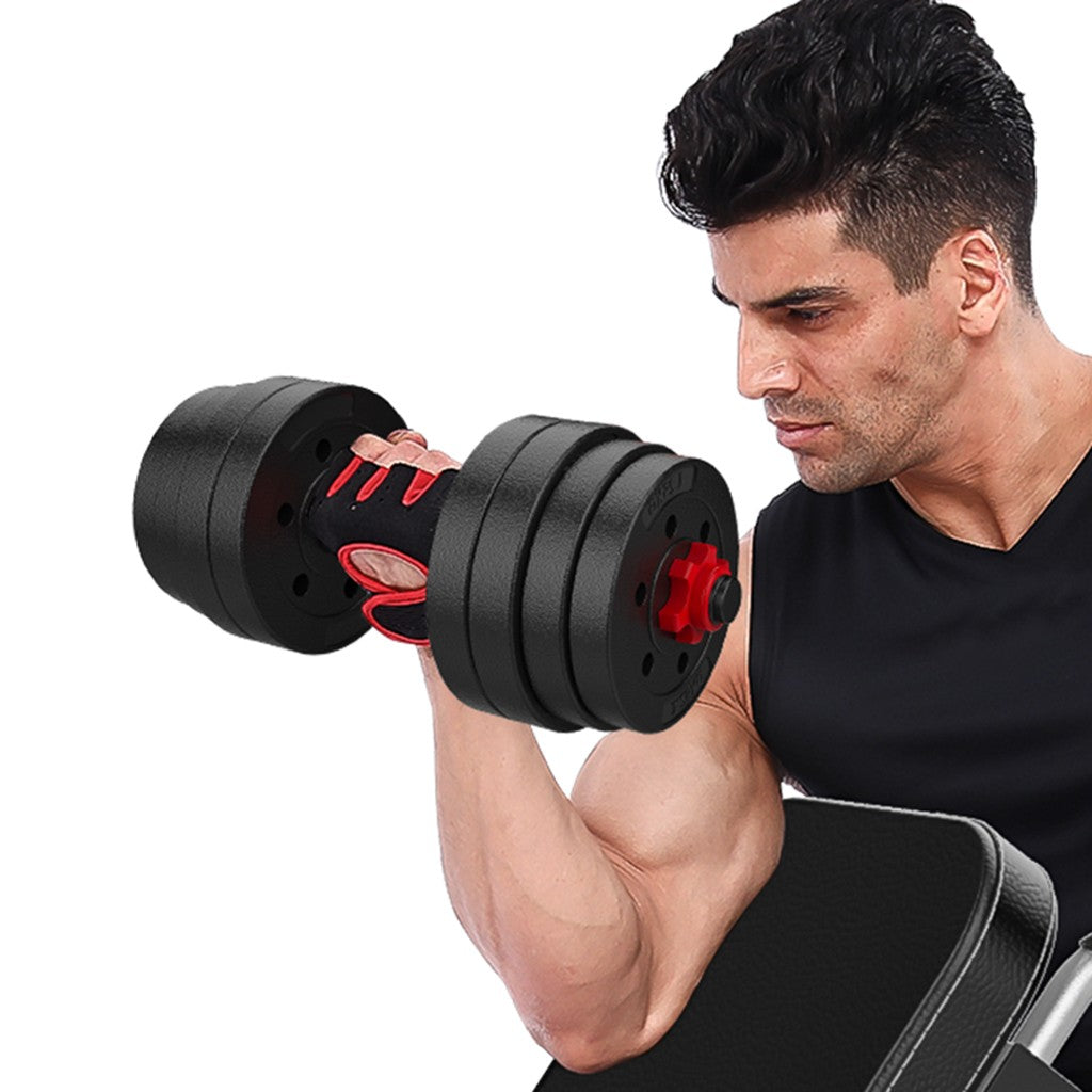 Adjustable Barbell W/ Multi Use, Adjustable Dumbbell Set for Home Workouts, Multi Use Gym Equipment, W/ Rubber Protective Covers to Prevent Slipping, Home, Gym 88LB Adjustable Dumbbell Set, Environmental Friendly Dumbbell Barbell For Home Gym Use Au+hentic Sport Spot