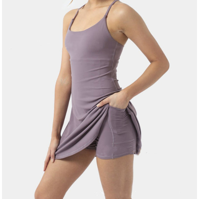 Tennis Dress Women Slip Dresses Sport Skirt Shorts Au+hentic Sport Spot