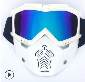 Motorcycle Goggles Mask motorcycle goggles, detachable for use with motocross helmet goggles, and tactical airsoft goggles Au+hentic Sport Spot