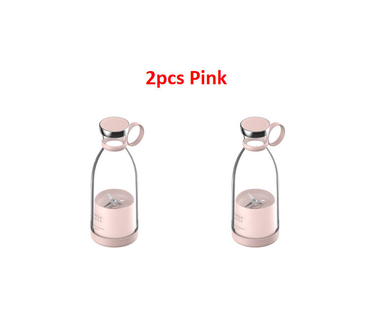 Portable Blender Household Mini Electric Juicer Rechargeable 350 ML Au+hentic Sport Spot