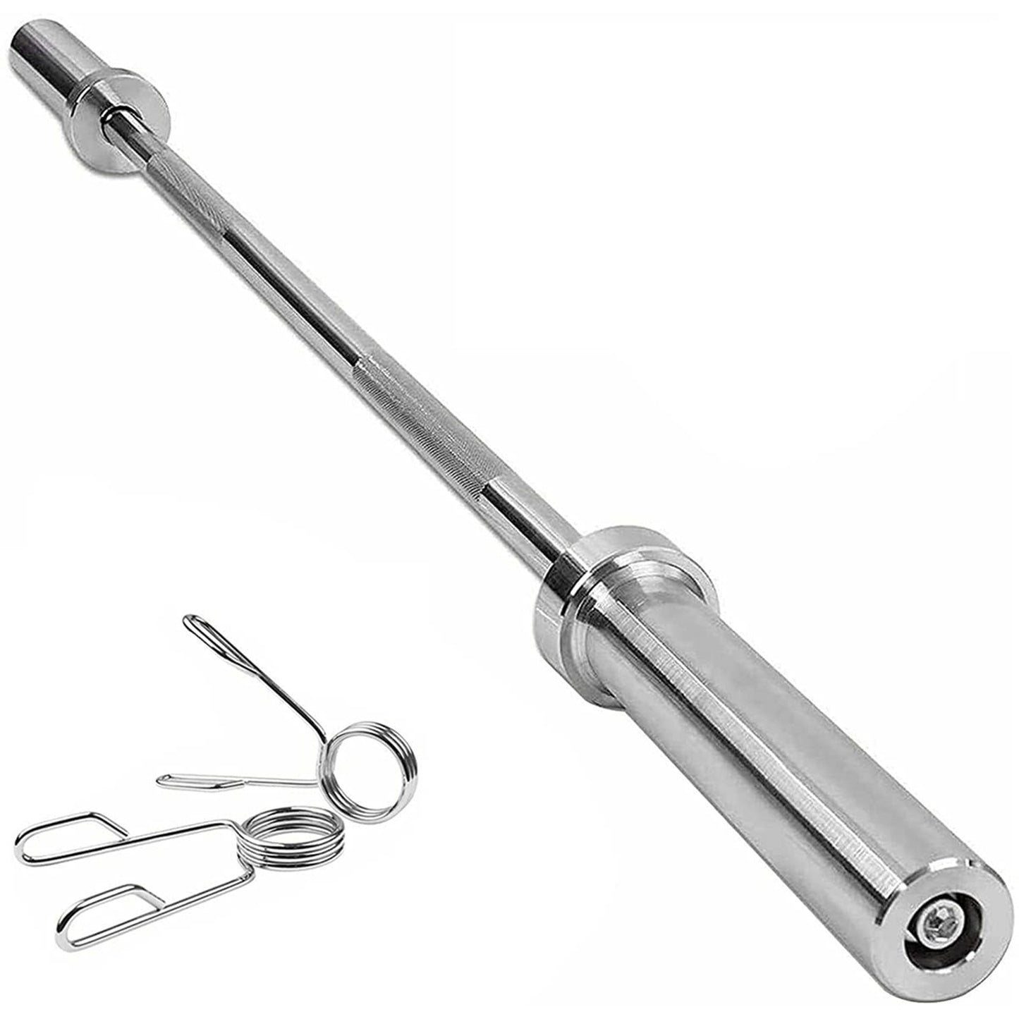 Barbell Olympic Barbell Bar for Weight Training & Powerlifting for Home Fitness Workout Strength Training Exercise Equipment Bench Bar Strength Training, Olympic Barbell Set, Home exercise gear Strength Training at Home Equipment Au+hentic Sport Spot