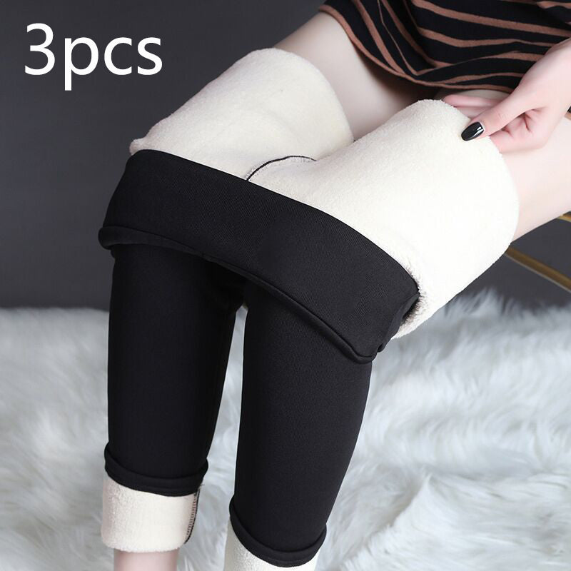 WinterWarmth LuxeLeggings Winter Leggings Warm Thick High Stretch Lamb Cashmere Leggins Skinny Fitness Woman Pants