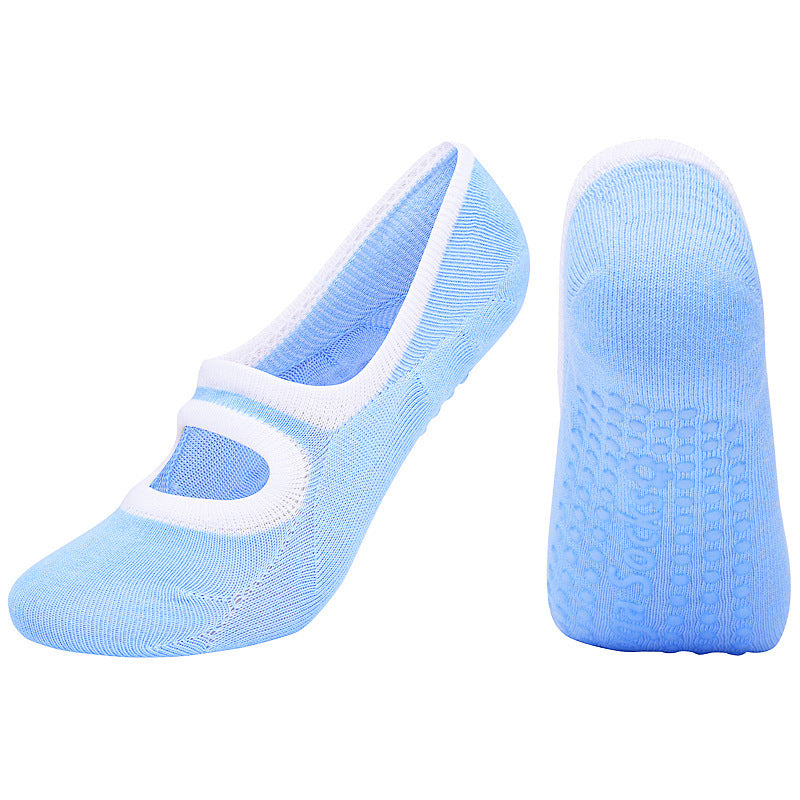 Open-back non-slip gym indoor floor socks Au+hentic Sport Spot