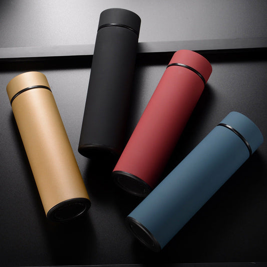 450ml Stainless Steel Water Bottle Double Wall Vacuum Insulated Business Travel Sport  Outdoor Water Bottle Au+hentic Sport Spot