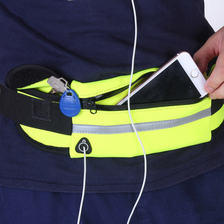 Fitness Waist Bag With Pocket Slim Running Jogging Belt Fanny Pack Bag For Hiking Cycling Workout Sports Gym Au+hentic Sport Spot