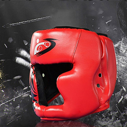 Boxing Head Harness Sanda Headgear Fight Game Au+hentic Sport Spot