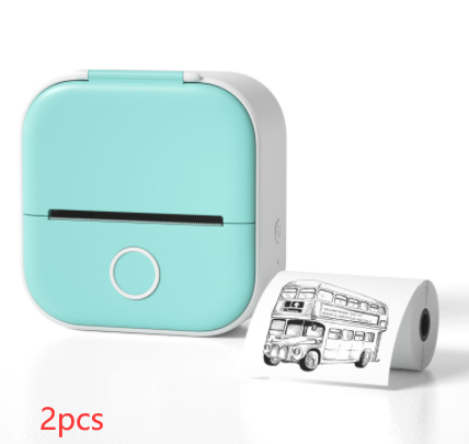 Portable Mini Thermal Label Printer Home Photo Printer Student Wrong Question Printer Bluetooth Mini Label Printer Price Tag Au+hentic Sport Spot