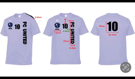 FC United Soccer Jersey (Purple) FCUA