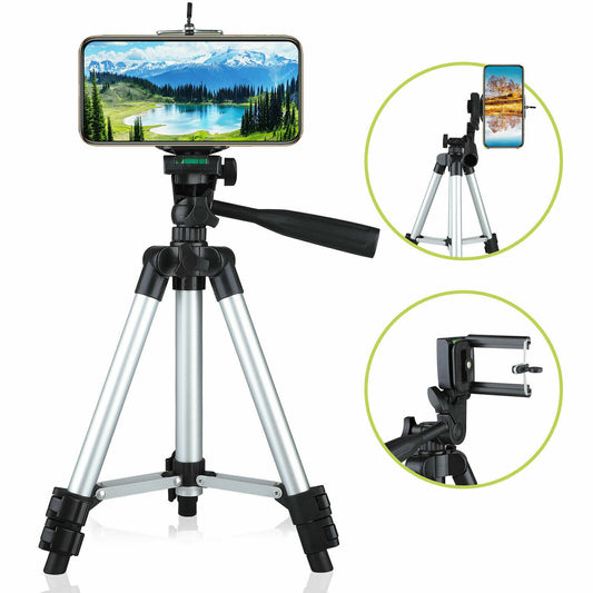 Professional Camera Tripod Stand Holder Mount For Cell Phone, Portable Tripod, Mobile Phone Live Stream Holder, Camera Tripod Au+hentic Sport Spot