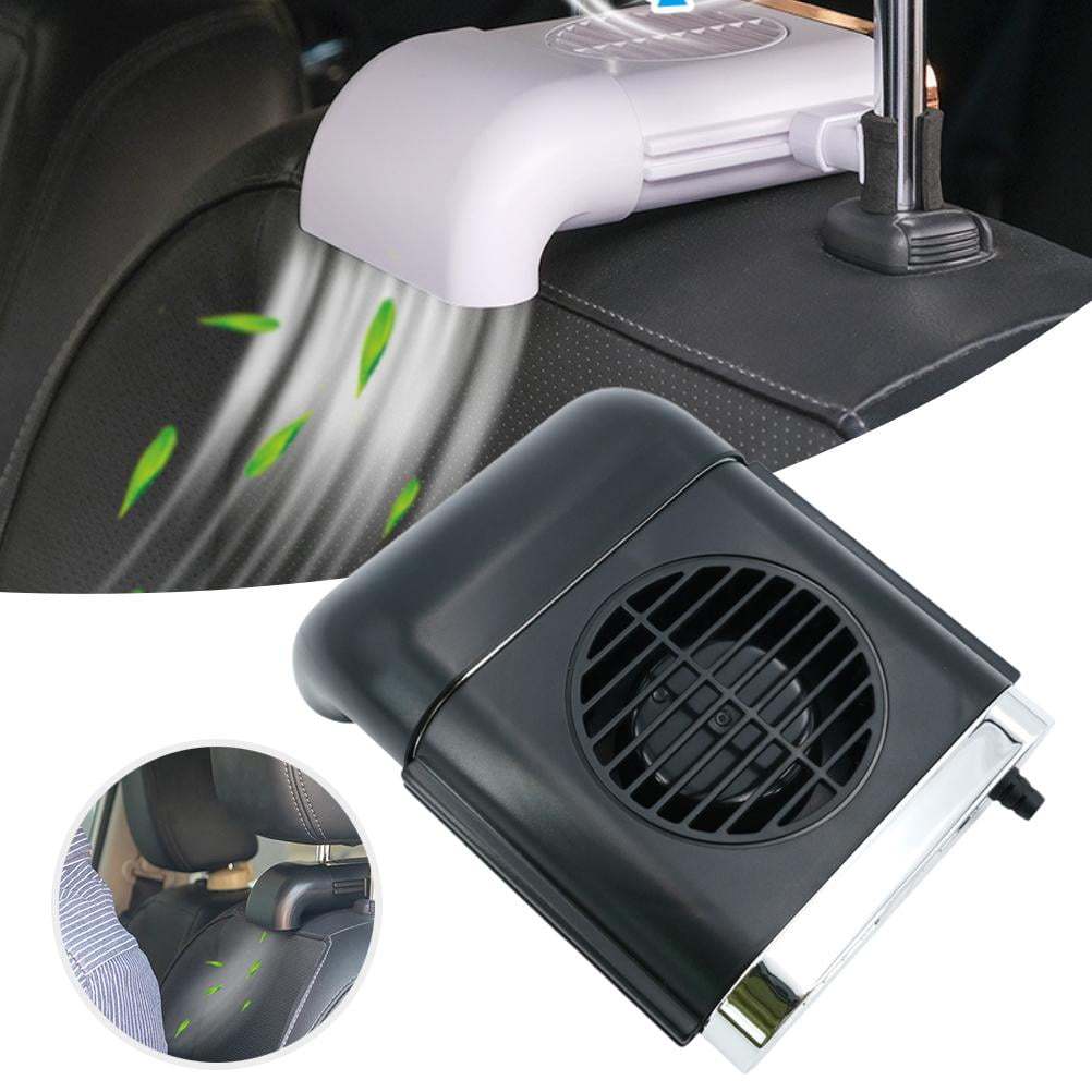 Car Fan Magnetic Fan Car Cooler Silent Wireless Charging USB Fan 3Speed Adjustable Universal Car Rear Seat Auto Cooling Au+hentic Sport Spot