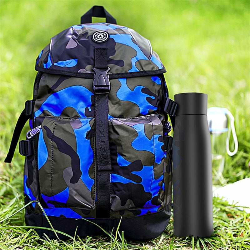 Thermal Water Bottle, Smart Temperature Display Insulated Cup, Stainless Steel Water Cup Tumbler Bottle Au+hentic Sport Spot