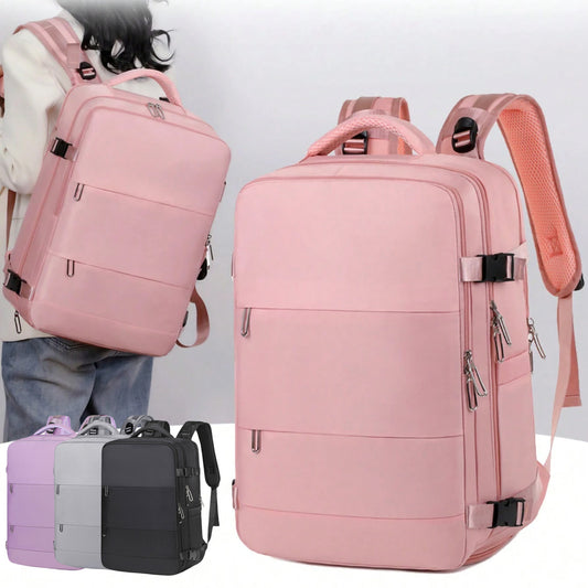 New Travel Backpack Female Large-capacity Dry And Wet Luggage Travel Bags Computer Backpack College Students Bag Au+hentic Sport Spot