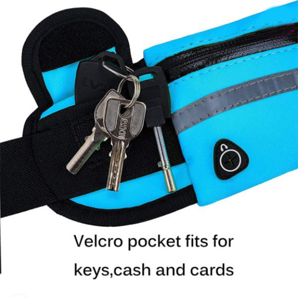 Fitness Waist Bag With Pocket Slim Running Jogging Belt Fanny Pack Bag For Hiking Cycling Workout Sports Gym Au+hentic Sport Spot