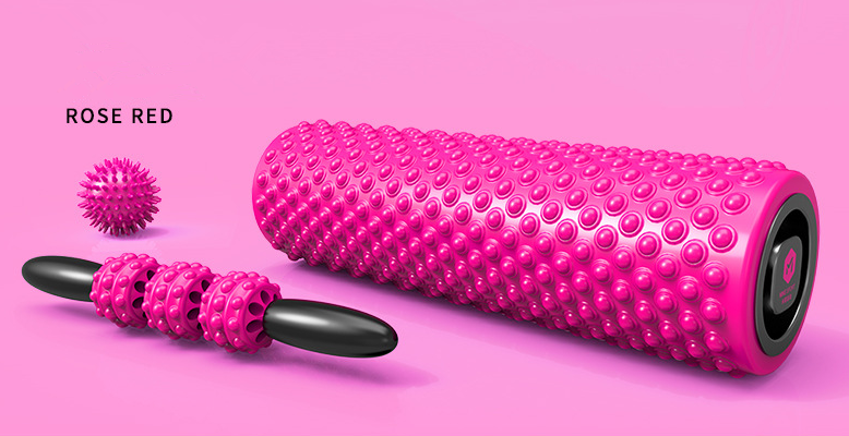 Foam Roller Set Acupressure Roller, Stretching Strap, Spiky Plantar Fasciitis Ball, and Hollow Core Massage Roller are all included in the foam roller set. Au+hentic Sport Spot