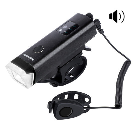 Bicycle headlight sensor light 1800 Lumens Strong Super Bright LED Mountain Bicycle Light Bike Headlight USB Rechargeable Bike Light Au+hentic Sport Spot