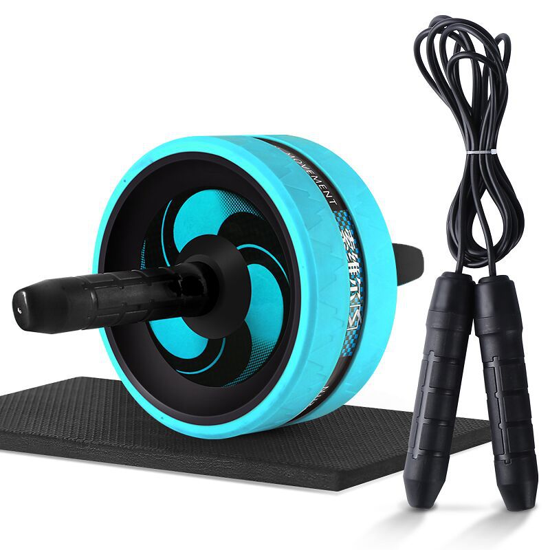 Core Strengthening and Training, AB Roller for Home Gym, Abdominal Workout Gear, Ab Wheel & Jump Rope for Home Workouts and conditioning,  Ab Roller for Abdominal exercises, Core Strengthening Ab Roller Kit, Fitness Equipment Au+hentic Sport Spot