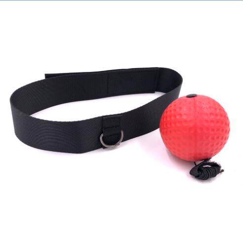 Headband Speed Punching Ball MMA Boxing Reflex Ball to help Improve Reaction Speed Training Boxing Equipment for Training at Home, Boxing Gear for MMA Equipmen Boxing Reflex Ball Fight Ball Punching Speed Ball Au+hentic Sport Spot