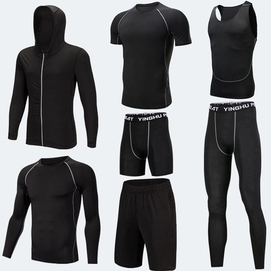 7 Pc Gymwear Sportswear Compression Sportswear Fitness Workout Sportswear Au+hentic Sport Spot