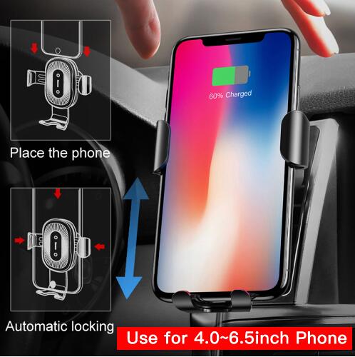 Wireless Car Charger Mount Wireless Charging Car Two-in-one Wireless Charging Bracket Charger Au+hentic Sport Spot