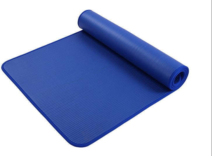 Thick Yoga Mat, All-Purpose Yoga Mat Anti Tear Premium Yoga Mat Exercise & Fitness Mat Yoga Mat with Strap, 1/3 Inch Extra Thick Yoga Mat Double-Sided Non Slip, Professional Yoga Mats for Yoga, Pilates All-Purpose Extra Thick High Density Anti-Tear Au+hentic Sport Spot