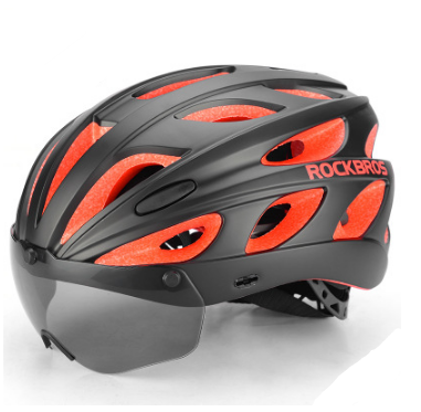 Mountain Bike Helmet Bicycle Helmet with Goggles Cycling Helmet Au+hentic Sport Spot