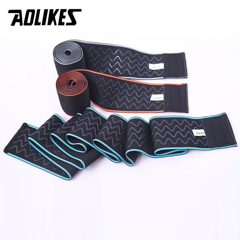 Sports Compression Wraps for Knee, Elastic Compression Knee Wraps Support for Heavy Lifting, Powerlifting, Exercise, Leg Strengthening Au+hentic Sport Spot