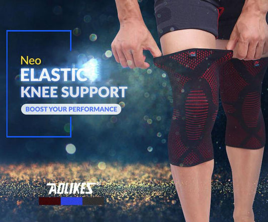 Knee Compression Sleeve Knee Support for Running Knee Pads for Meniscus Tear, ACL, Arthritis, Joint Pain Relief. Elastic  Knee Pain  Knee Protection for Running, Basketball, Weight Training, Fitness, Training, Athletes Au+hentic Sport Spot