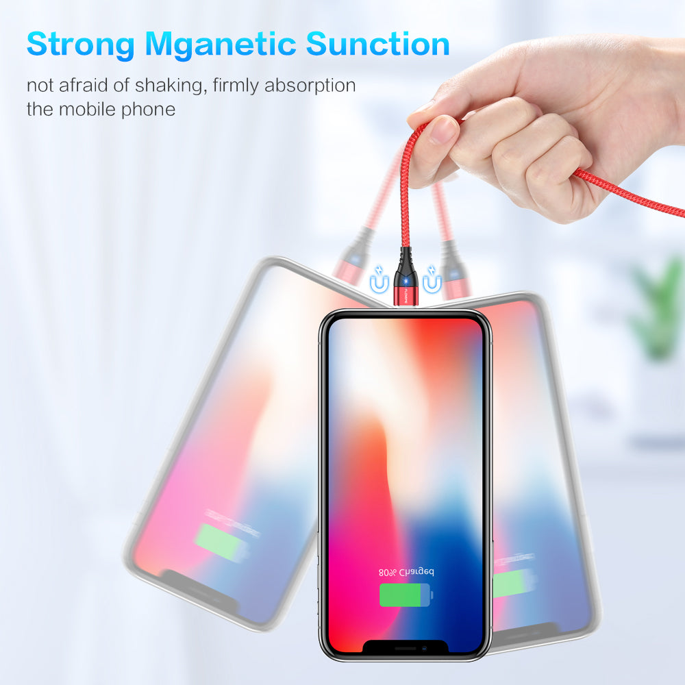 Magnetic USB Charger compatible with Apple and Android Fast Charging magnetic charger Au+hentic Sport Spot