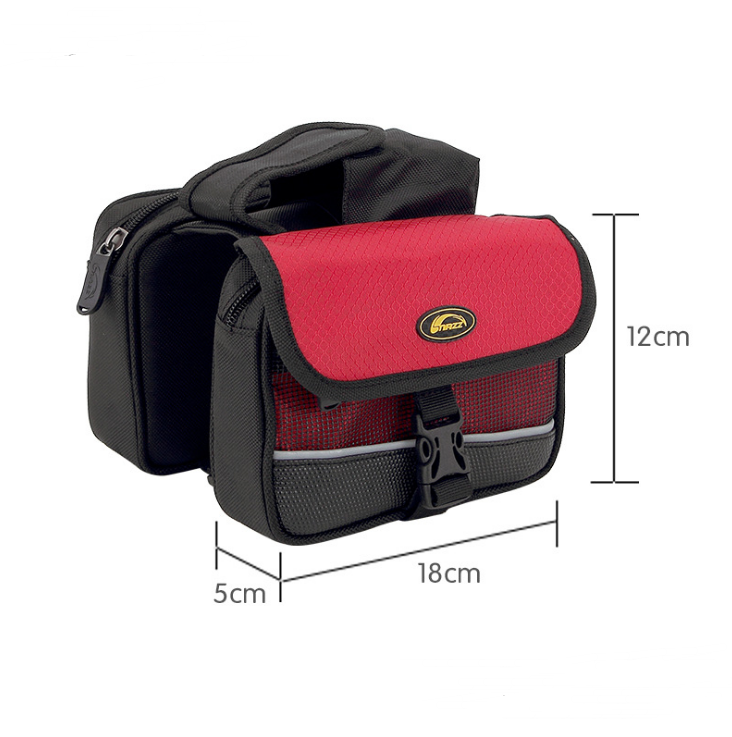 Bicycle Bag Cycling Bike Bicycle With Pocket and Zipped Bag Au+hentic Sport Spot