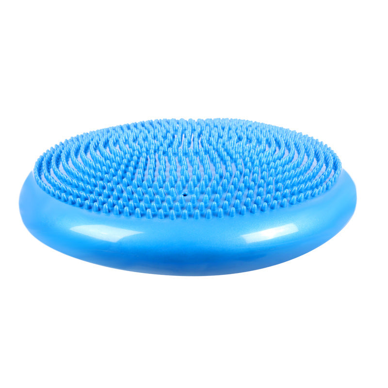 Inflatable Stability Wobble Cushion, Exercise Fitness Home Workout Stability Exercises Core Workouts Balance Disc, ,Size: 13 inches / 33 cm Diameter Exercise Yoga Balance workout equipment Au+hentic Sport Spot