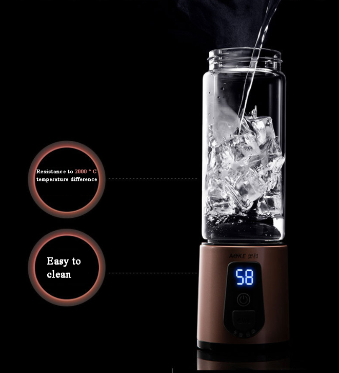 Portable Electric Juicer Blender Mini Blender 6 Blades USB Rechargeable Blender Au+hentic Sport Spot