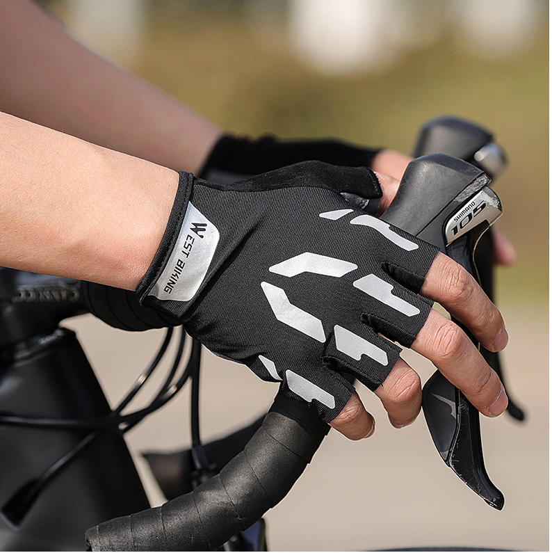 Unisex Cycling Gloves Bicycle Gloves Half Finger Bicycle Gloves Au+hentic Sport Spot