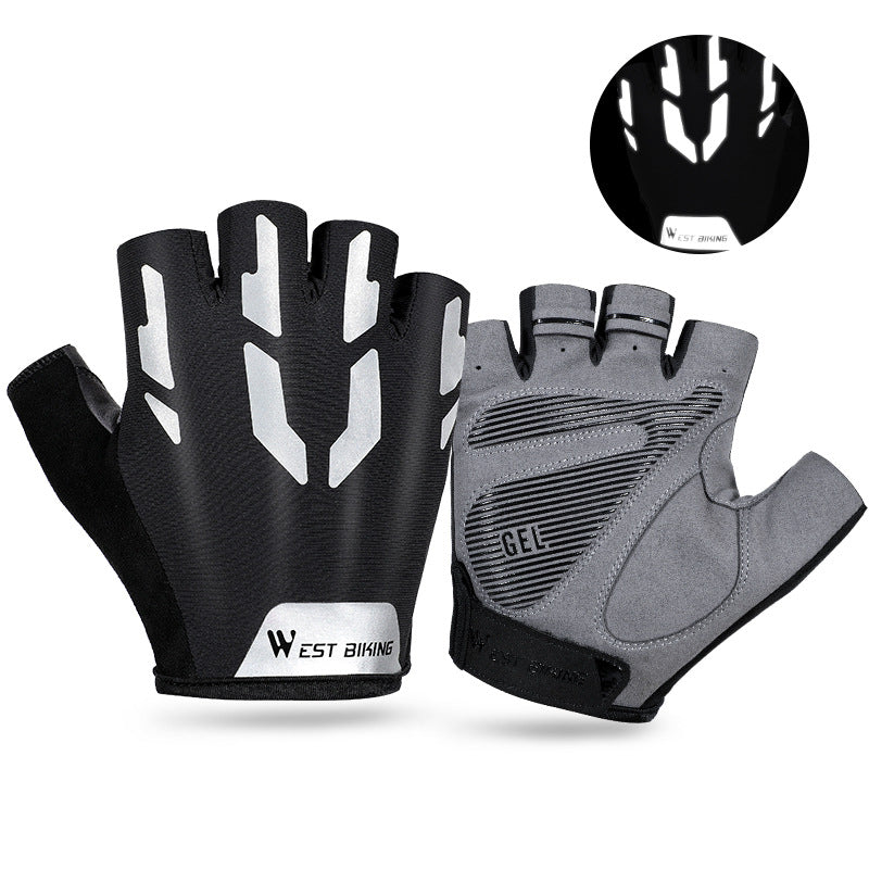 Unisex Cycling Gloves Bicycle Gloves Half Finger Bicycle Gloves Au+hentic Sport Spot