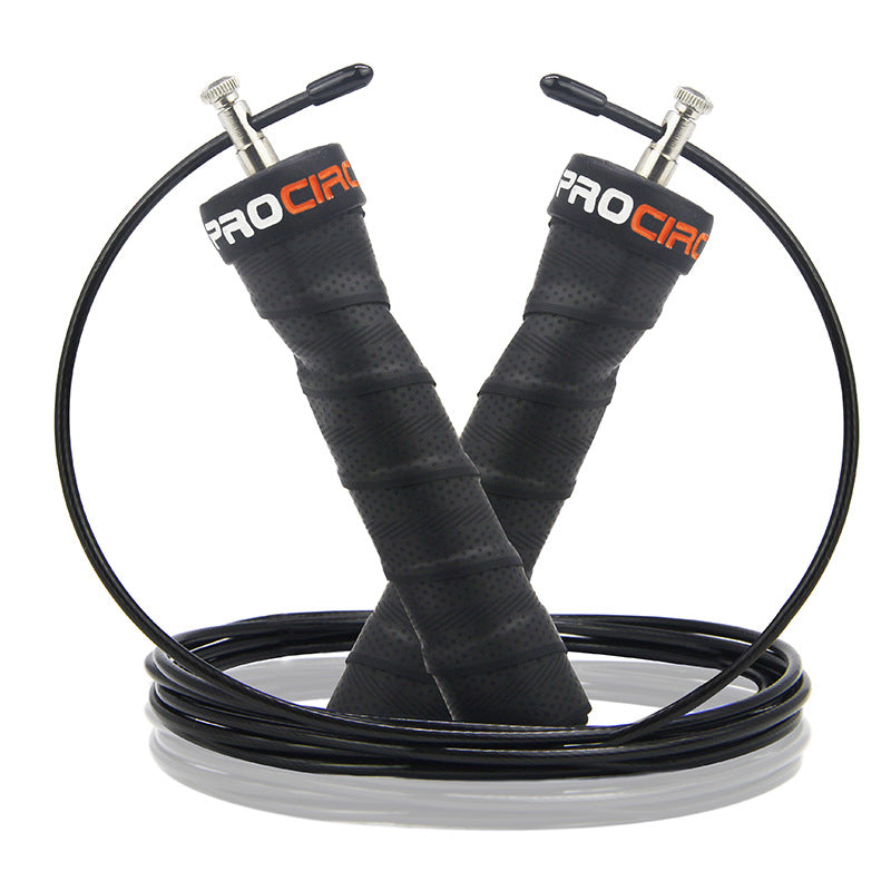 Jump Rope for Speed Improvement, Adjustable Jump Ropes, Ideal for working on Speed, Thick and a Light 9 Foot Cable, Perfect for Home Gym Au+hentic Sport Spot