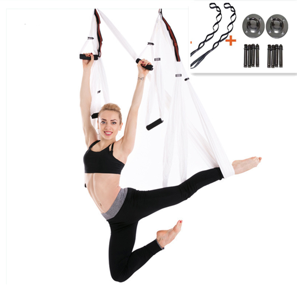 Antigravity Yoga Swing Set Aerial Yoga Indoor Home Fitness Equipment: Aerial Yoga Swing Set, Yoga Hammock, Trapeze Sling Accessories for the aerial yoga swing set on the ceiling Yoga Inversion and Swing for Antigravity Au+hentic Sport Spot