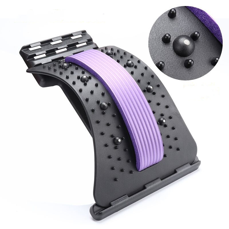 Back Stretcher Upper & Lower Back Stretcher Support, Back Stretcher, Sciatica, and Herniated Disc Pain relief Stretcher for Back, Back Massager, Therapy With Waist Traction Lumbar Traction Back Stretcher for Recovery and Pain Relief Au+hentic Sport Spot