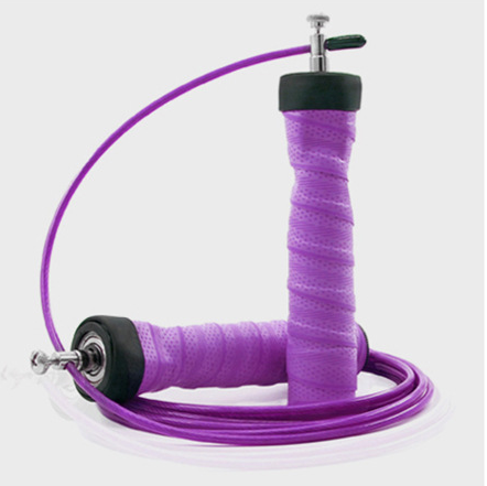 Jump Rope for Speed Improvement, Adjustable Jump Ropes, Ideal for working on Speed, Thick and a Light 9 Foot Cable, Perfect for Home Gym Au+hentic Sport Spot