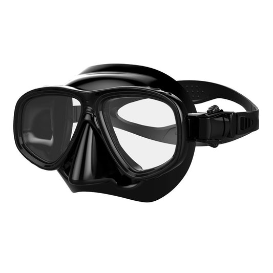 Swimming Goggles Diving Mask Watertight Anti-Fog Tempered Glass Lens Dive Mask With Silicone Adult Snorkeling Silicone Diving Equipment Diving Goggles Au+hentic Sport Spot