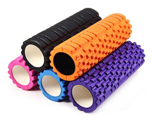 Yoga foam roller, medium-density deep tissue massager for massaging muscles and releasing myofascial trigger points Au+hentic Sport Spot